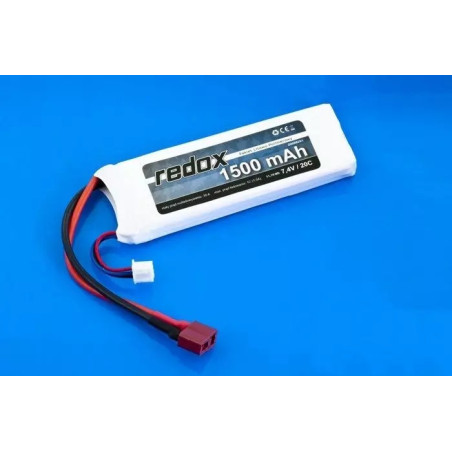 LiPo 1500 mAh 7,4V 20C battery