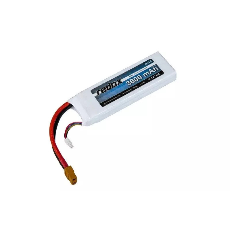 LiPo 3600 mAh 11,1V 20C battery XT60