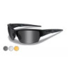 Wiley X® Saint ballistic glasses Grey/Clear Matte/Light Rust - Black Frame