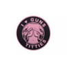 3D Badge - I Love Guns Titties - Pink