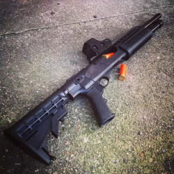 M870 Tactical Version with RIS Rails Shotgun Replica