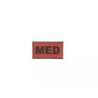 IR patch - MED - black/red