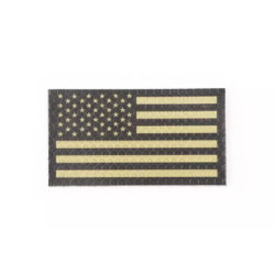 IR patch - USA Flag left - tan