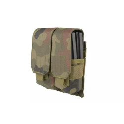 Double M4/M16 Magazine Pouch - wz.93 Woodland Panther