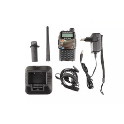 Manual Dual Band Baofeng UV-5RA Radio - Short Battery (VHF/UHF)