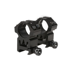 Two-part 25mm optics mount for RIS rail (high)