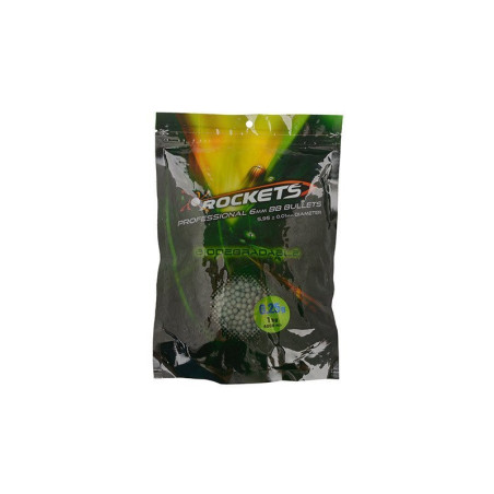 Rockets Professional BIO 0,25g BBs - 1kg - DARK GREEN