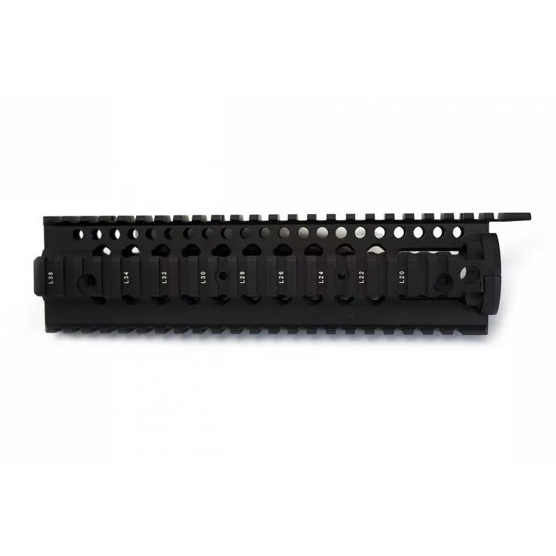 BOCCA Series Three Rail 9 Handguard Set - Black