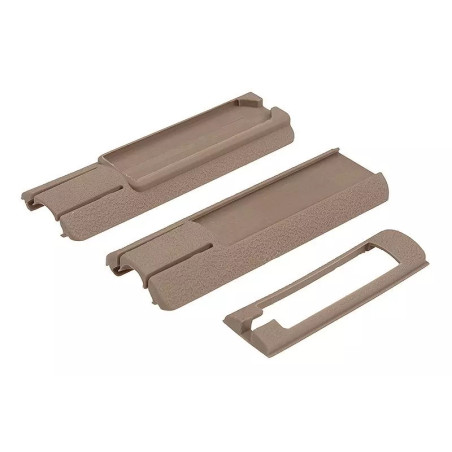 Set of RIS rail covers - tan