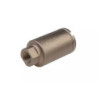 Flash hider / exiting gas concentrator Navy Seal Mini" - Tan"