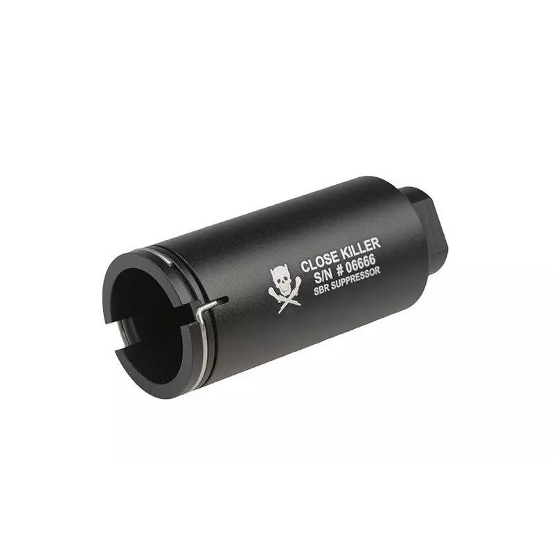 Close Killer Gas Concentrating Flash Hider - Black