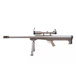SW-01 sniper rifle replica (with scope) - tan