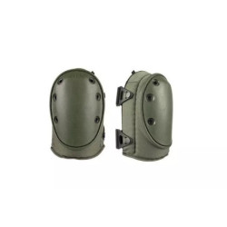 AltaGuard Soft Cap Gel Knee Guards - Olive Green