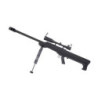 SW-01 sniper rifle replica (with scope) - black