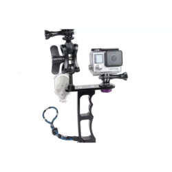 Aluminum One Handheld Diving Light Arm for GoPro