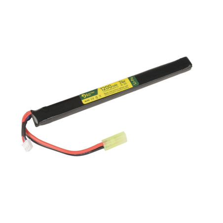 LiPo 7.4 V 1200mAh 20/40C Battery - Under AK Dust Cover