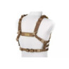 Tactical Low Profile Chest Rig type vest - Coyote Brown