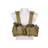 Split Front Chest Rig Gen V Tactical Vest - Khaki