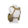 Split Front Chest Rig Gen V Tactical Vest - Khaki