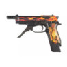 M93R AEP Fire Pattern Custom (Red Frame) Automatic Pistol Replica