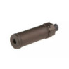 Bocca series suppressor, Boa model, short - bronze