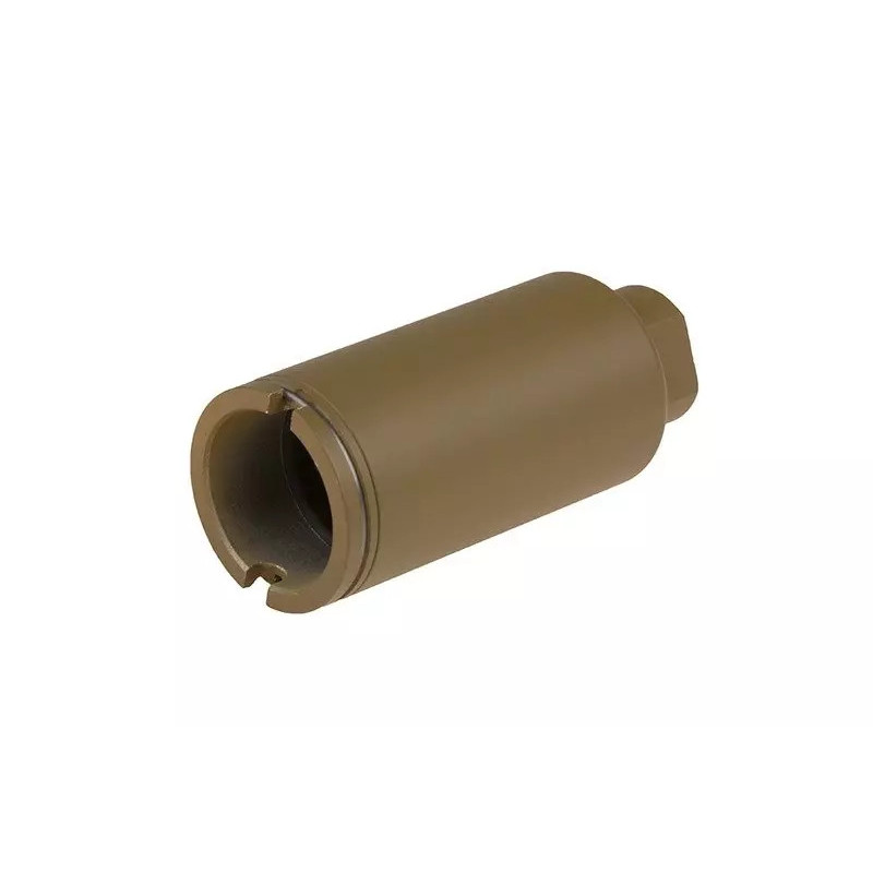 Gas Concentrating Copperhead Flash Hider - Tan