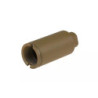 Gas Concentrating Copperhead Flash Hider - Tan