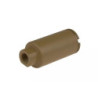 Gas Concentrating Copperhead Flash Hider - Tan