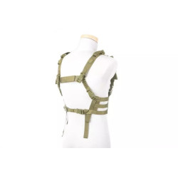 Low Profile Chest Rig Tactical Vest - Olive Drab