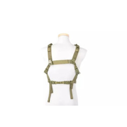 Low Profile Chest Rig Tactical Vest - Olive Drab