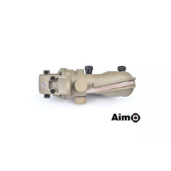 4X32C ACOG (Fibre Optics Illumination + RMR Sight) Replica - Tan