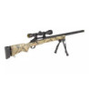 SW-04J Army Sniper Rifle Replica with Scope and Bipod - OakWood Camo