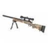 SW-04J Army Sniper Rifle Replica with Scope and Bipod - OakWood Camo