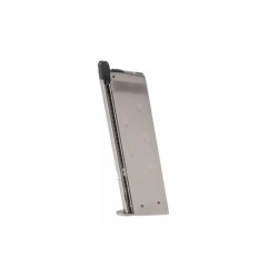 Low-Cap 15 BB Gas Magazine for 1911/Night Hawk Replicas - Silver