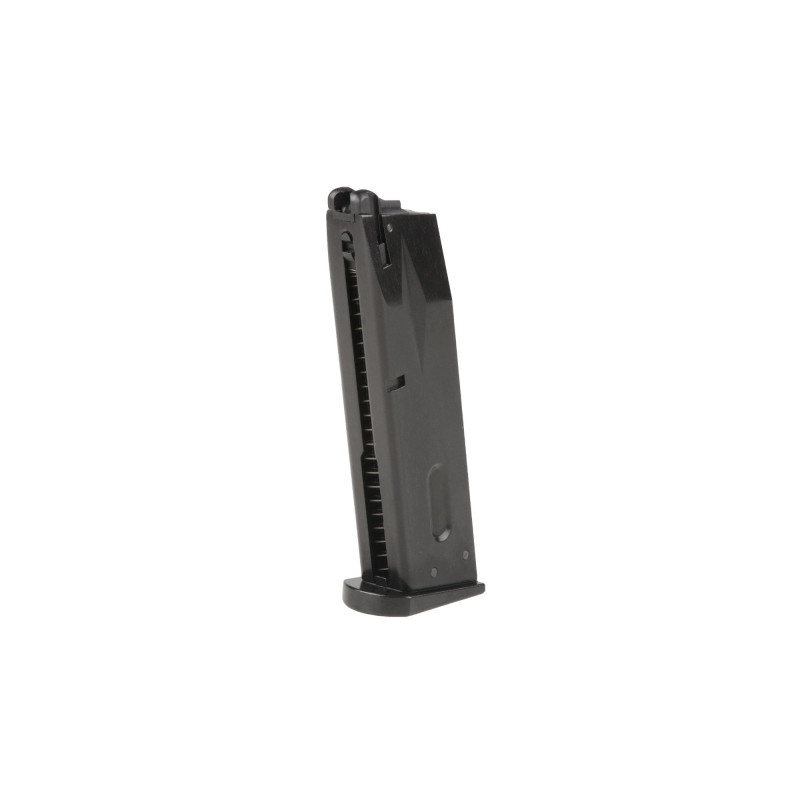 Low-Cap 25 BB Gas Magazine for WE M9/M92F Replicas - Black