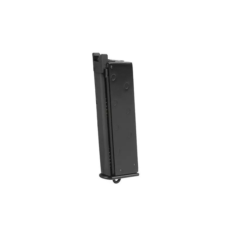 15rnds. Real-cap Gas magazine for WE TT33 replica - Black