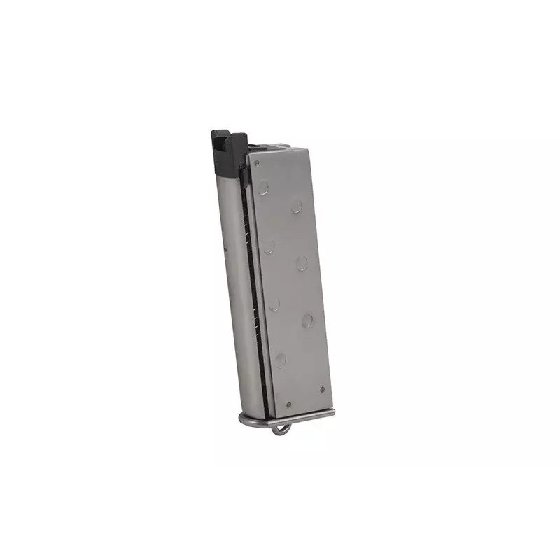 Low-Cap 15 BB Gas Magazine for WE TT33 Replicas - Silver