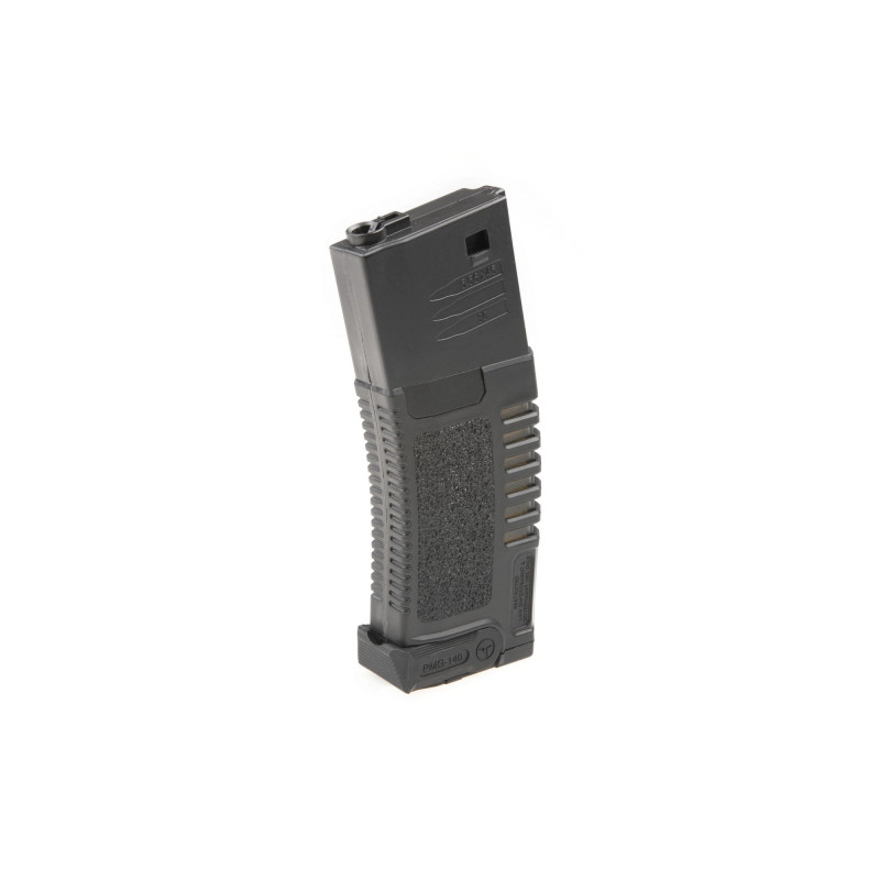 140rd PMG mid-cap magazine for M4/M16 type replicas - black