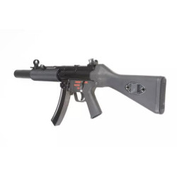 Apache SD1 Submachine Gun Replica (Fixed Stock Version) - Black