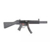 Apache SD1 Submachine Gun Replica (Fixed Stock Version) - Black