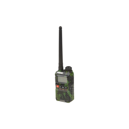 Manual Dual Band Baofeng UV-3R+ Radio - (VHF/UHF) 2W - Camo