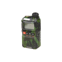 Manual Dual Band Baofeng UV-3R+ Radio - (VHF/UHF) 2W - Camo