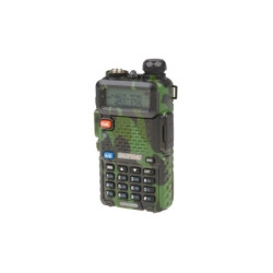 Manual Dual Band Baofeng UV-5R Radio - Short Battery (VHF/UHF) - Camo