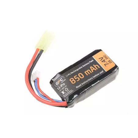 Li-Po 850mAh 7.4V 20C Battery