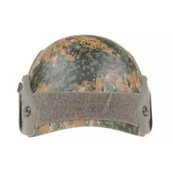 Ballistic CFH Helmet Replica  - Digital Woodland (L/XL)