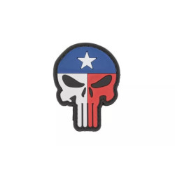 Punisher Texas Flag - 3D Badge