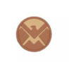 Shield - 3D Badge - Tan