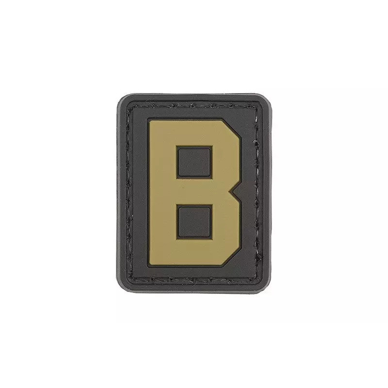 Letter B - 3D Badge