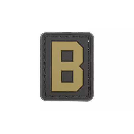 Letter B - 3D Badge