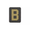 Letter B - 3D Badge